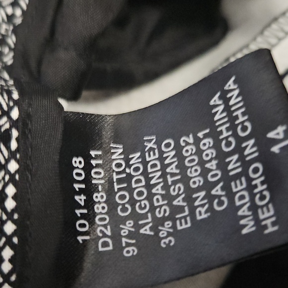 Hilary Radley Gray Checkered Cigarette Pants - Picture 6 of 6